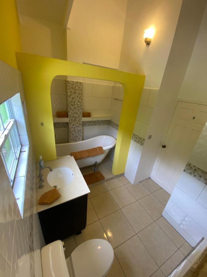 Greenhouse On The Hill, Sea View Studio Apartment Laborie Ngoại thất bức ảnh