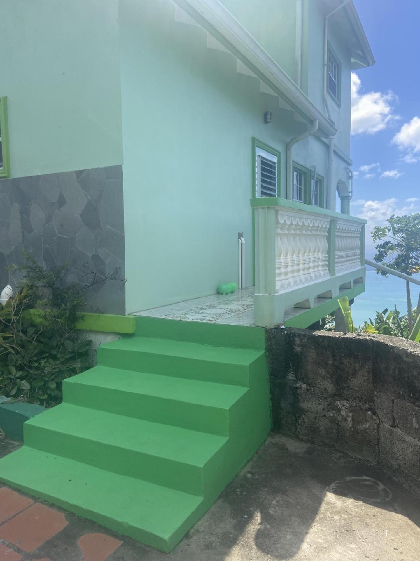Greenhouse On The Hill, Sea View Studio Apartment Laborie Ngoại thất bức ảnh